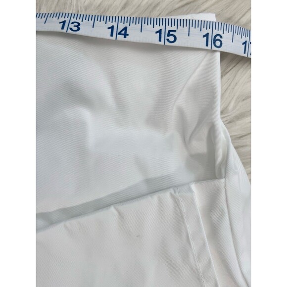 Planet by Lauren G White Apron Gaucho Pants Size 2 Lagenlook Oversized SZ 8 - 10 - Picture 7 of 14